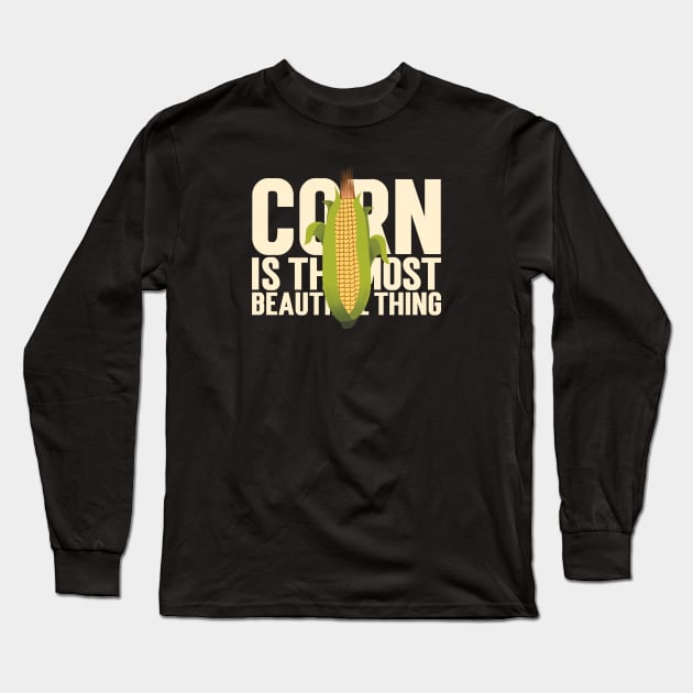 I'ts Corn Long Sleeve T-Shirt by CANVAZSHOP